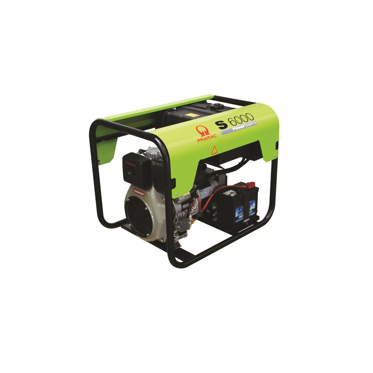 Stromerzeuger S 6000 - TYA ISO - 230V / 400V - DIESEL - E START