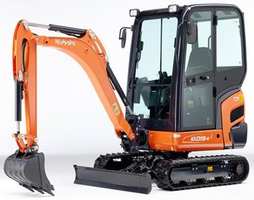 Minibagger Kubota KX019-4GL (Herzfeld)