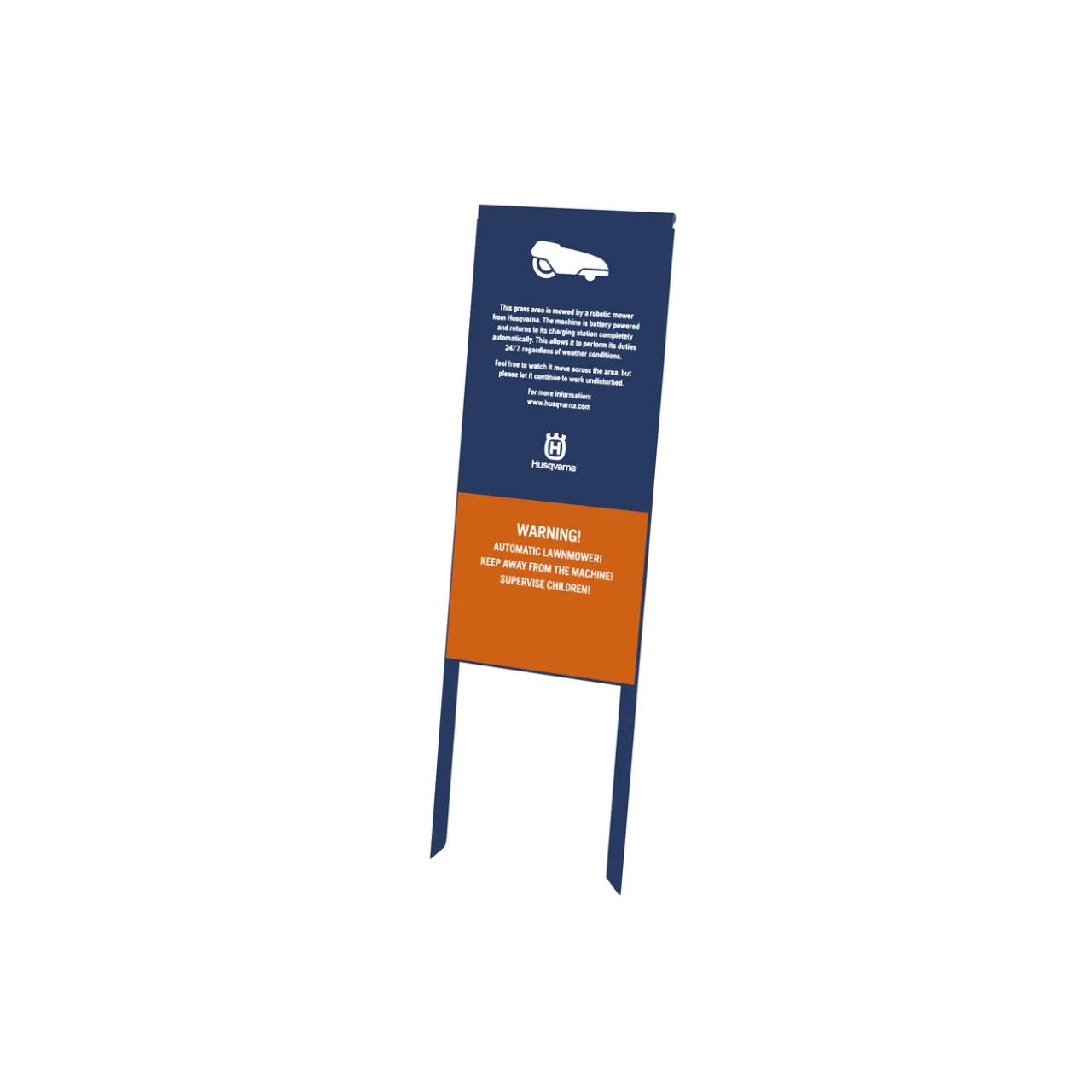 Warnschild Automower