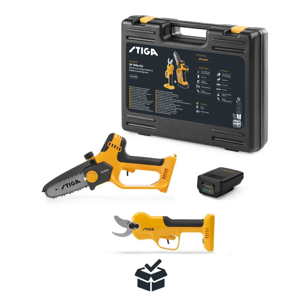 Akku-Astschere und Säge SP 100e Kit Kombiset