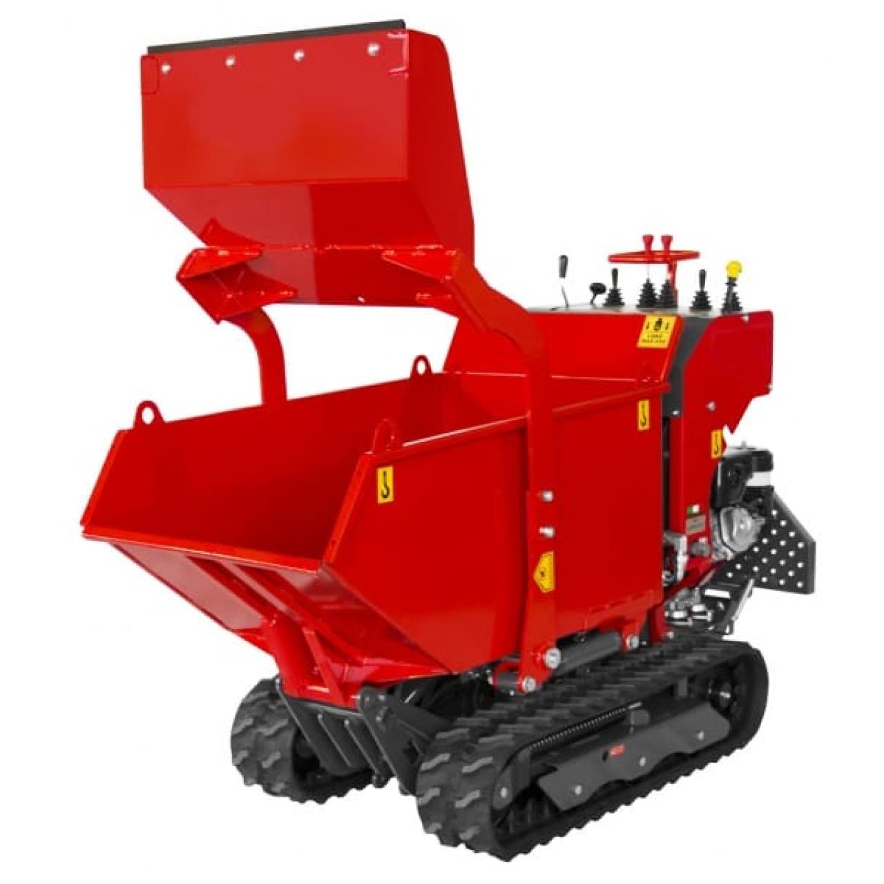 100012162 Raupentransporter Herkules 5.1 H Hydro inkl. Mulde und Schaufel