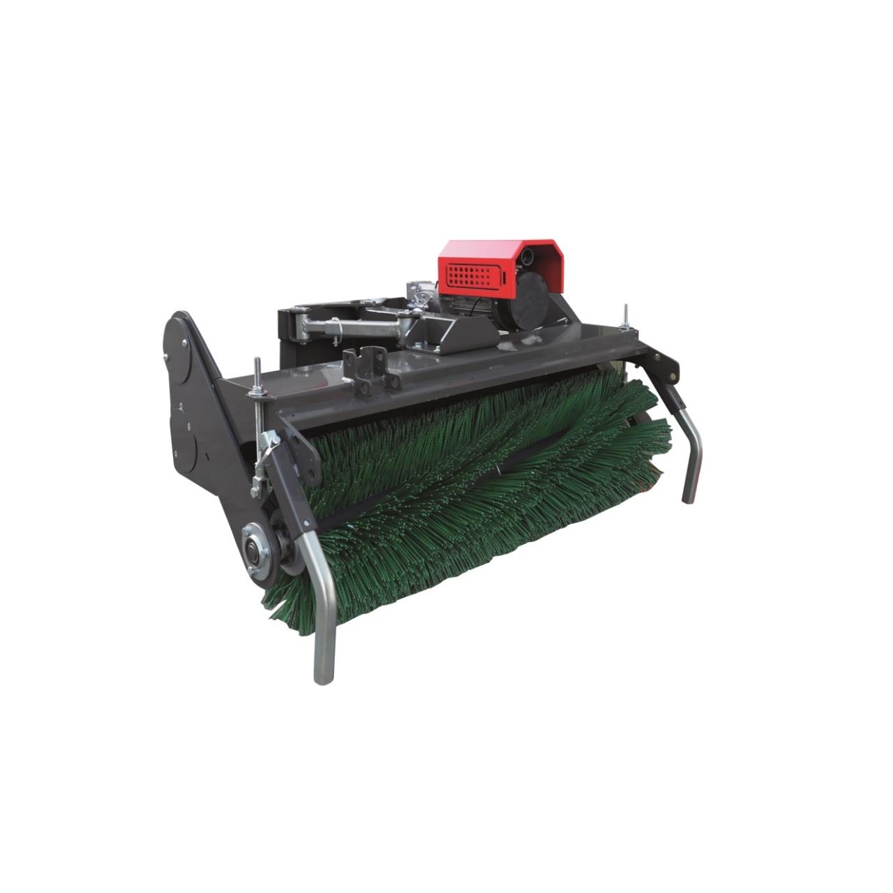 Rino - Anbau-Kehrmaschine mit Schmutzbehälter