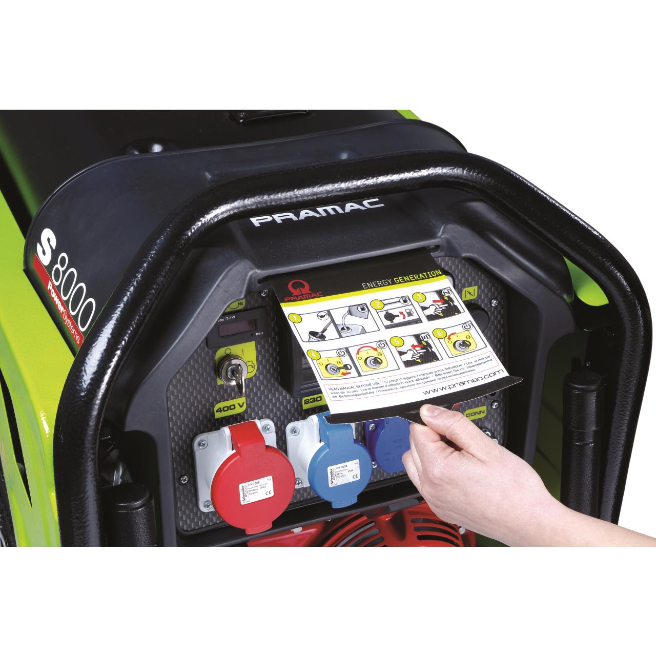 Stromerzeuger S 8000 - SHB ISO AVR - 230V - BENZIN - E START