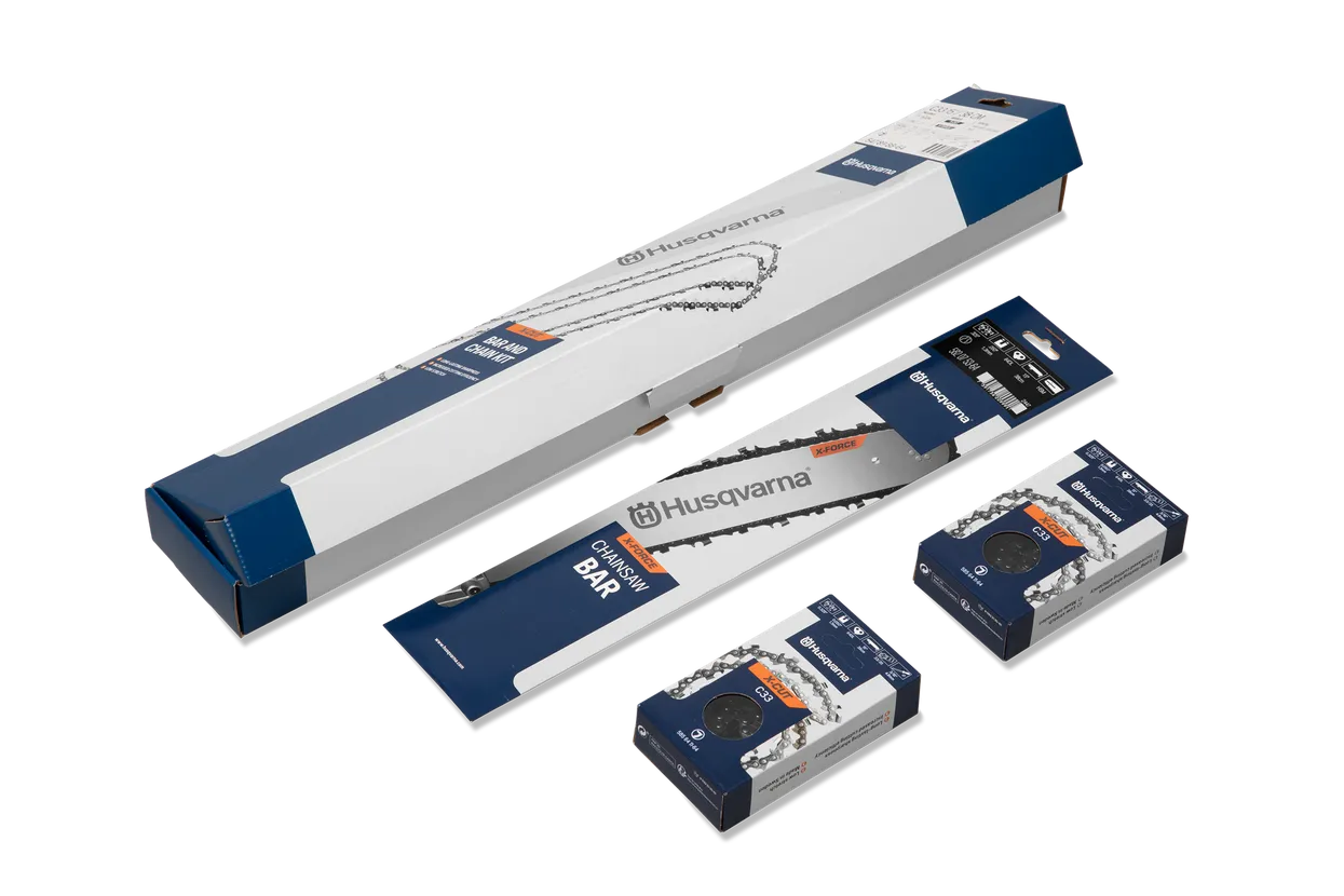 X- Force und X-CUT - Ketten und Schienen Kit C33 13"